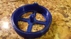 Wire spool holder