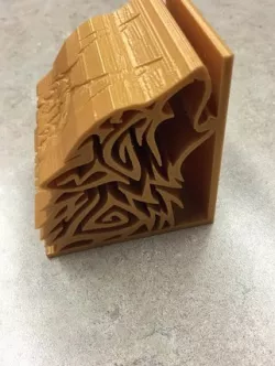 Wolf Book End