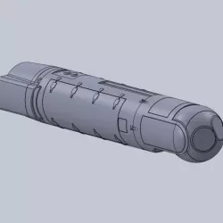 1/10TH SCALE AN/AAQ-28(V) LITENING TARGETING POD