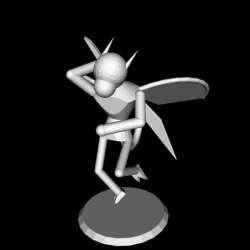 1in Draconian Fighter Figure
