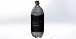 2 litrelik kola veya fanta ÅiÅesi