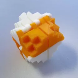 8-Bit Folding Cube for PLA