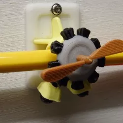 Airplane Pencil holder / Porte crayon avion