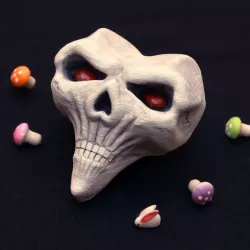 Alice Madness Returns inspired - skull for coslpay of Alice Lidell