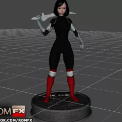 Alita Battle Angel - 3D Printable Action Figure