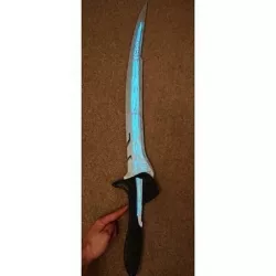 Alita damascus sword (EL wire version)