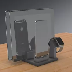 Apple Smart Dock for iPad, iPhone and Apple Watch. Now with Optional Configurations