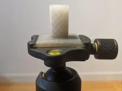 Arca-Swiss ringlight tripod mounting-shank plate