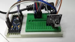 Arduino mini + Breadboard