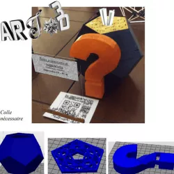 ARt3d-clb Regular Dodecahedron - question box