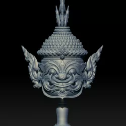 Asura mini Statue 3D print model