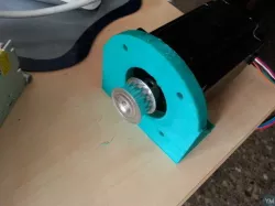 Attach nema23 motors to Minitec extrusions