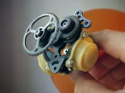 Balloon Powered Radial Engine
