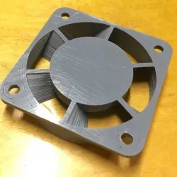Barrel fan duct for mounting 40mm fan on E3D v5