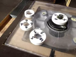 Bearing spacer for cheap rabbet router bit