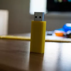 beveled USB enclosure