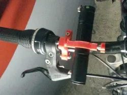bike flashlight mount