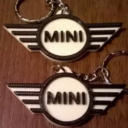 BMW MINI Keyring - Car Keychain / Keyfob
