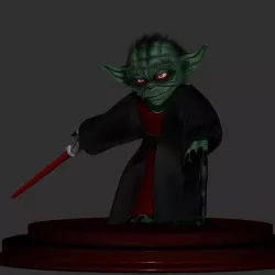bust lord sith yoda