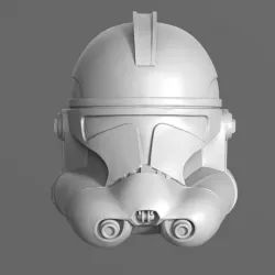 C Galaxy Trooper P2 Helmet Fan Art