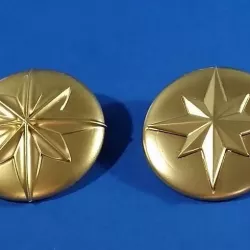 Captain Marvel (Carol Danvers) Inspired Sash Belt Buckle Medallion for Cosplay