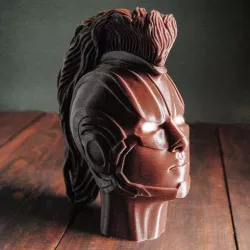 Captain Marvel Mohawk Helmet