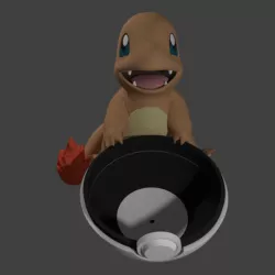 Charmander pot
