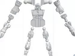 Chessbot Hero Transforming Chess Set