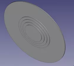 Circular Ring Lens Cap