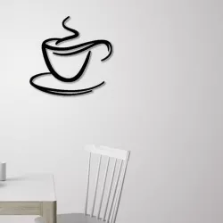 Coffee cup for wall decoration