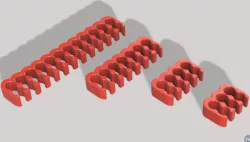 combs for sleeved pc cables