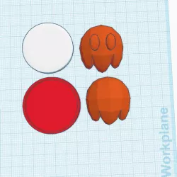 Custom Podobo(Lava Bubble) amiibo