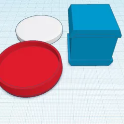Custom Pow Block amiibo