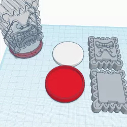Custom Thwomp amiibo
