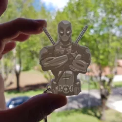 Deadpool keychain