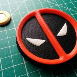 Deadpool Magnetic Symbol