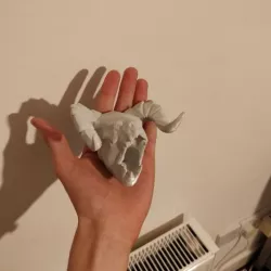 Deathclaw Head - Fully 3D Printable