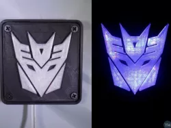 Decepticon Transformers LED Nightlight/Lamp