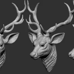 Deer head
