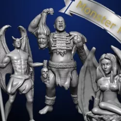 Demon Succubus Giant Pack