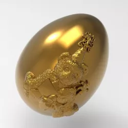 easter bear egg