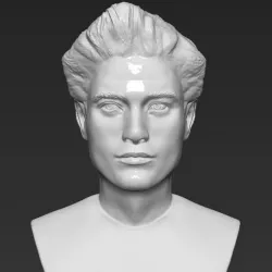 Edward Cullen Twilight Robert Pattinson bust 3D printing ready