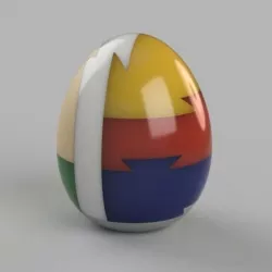 Egg 3D puzzle