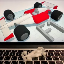F1 Racing Car with Tinkercad