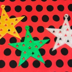 Fancy 5 point star