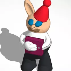 Figurine Mr rabbit toy (Universe of rabbits)