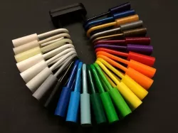 Filament color samples