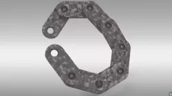 Foldable bike lock