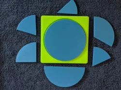 Fraction Circles with holders