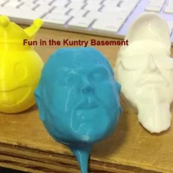 Fun King 3D head
